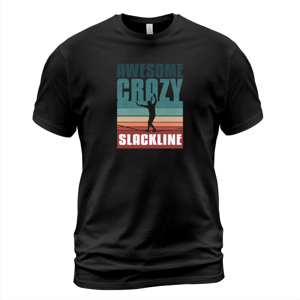 Retro vintage Slackline T-Shirt Unisex