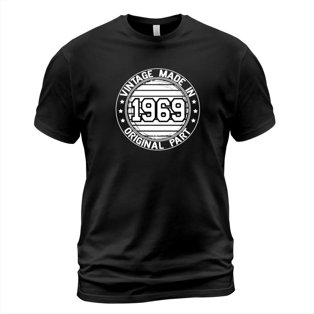 Vintage Made In 1969 Original Part Birthday 1969 T-Shirt Unisex