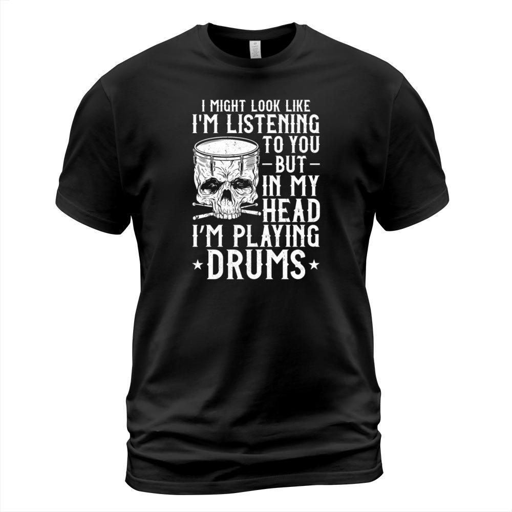 Drummer Drum Set Vintage I Might T-Shirt Unisex