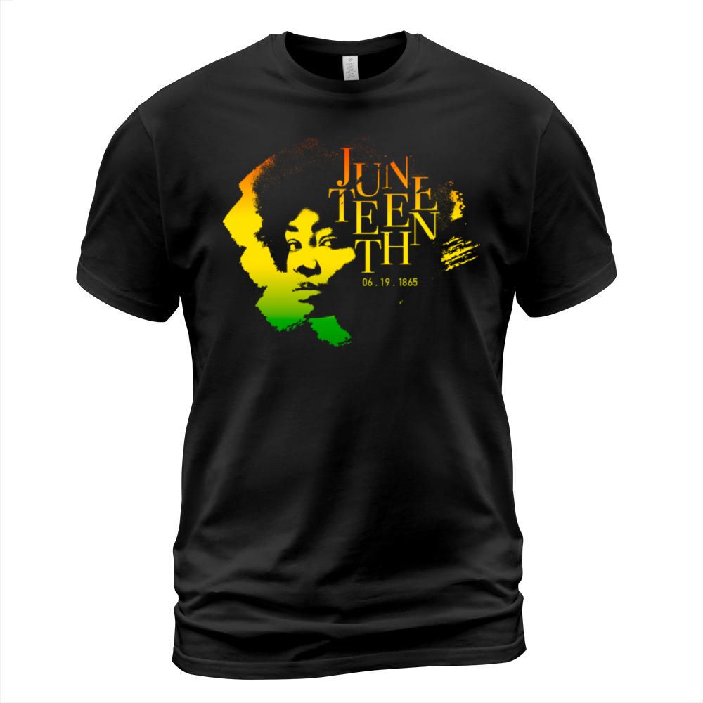 Juneteenth Scribble Black History June 19 Vintage T-Shirt Unisex