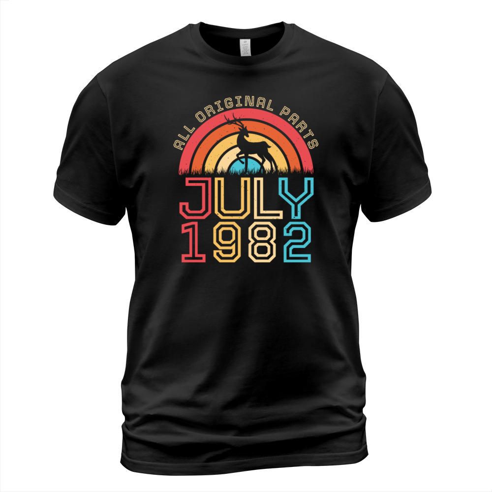 July 1982 40th Birthday T-Shirt Unisex