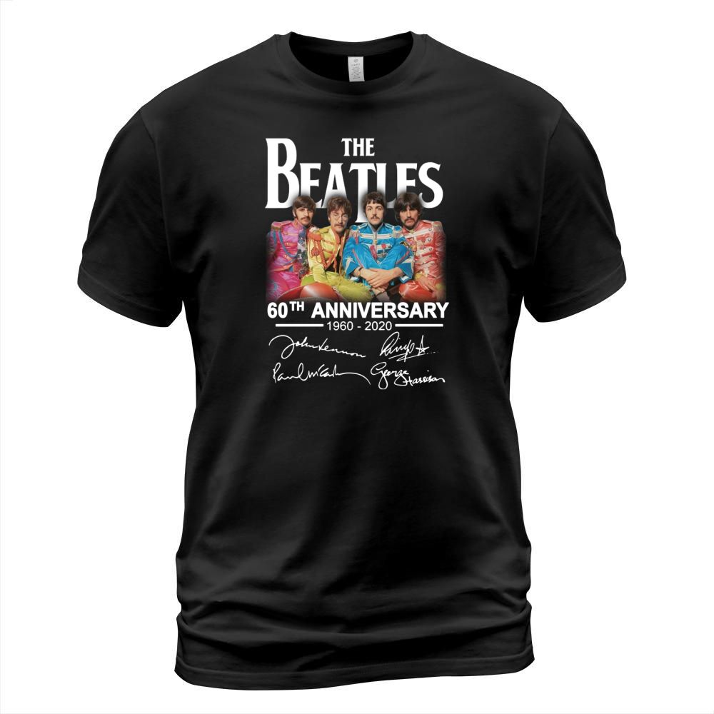 The Beatles 60th Anniversary 1960 2020 T-Shirt Unisex