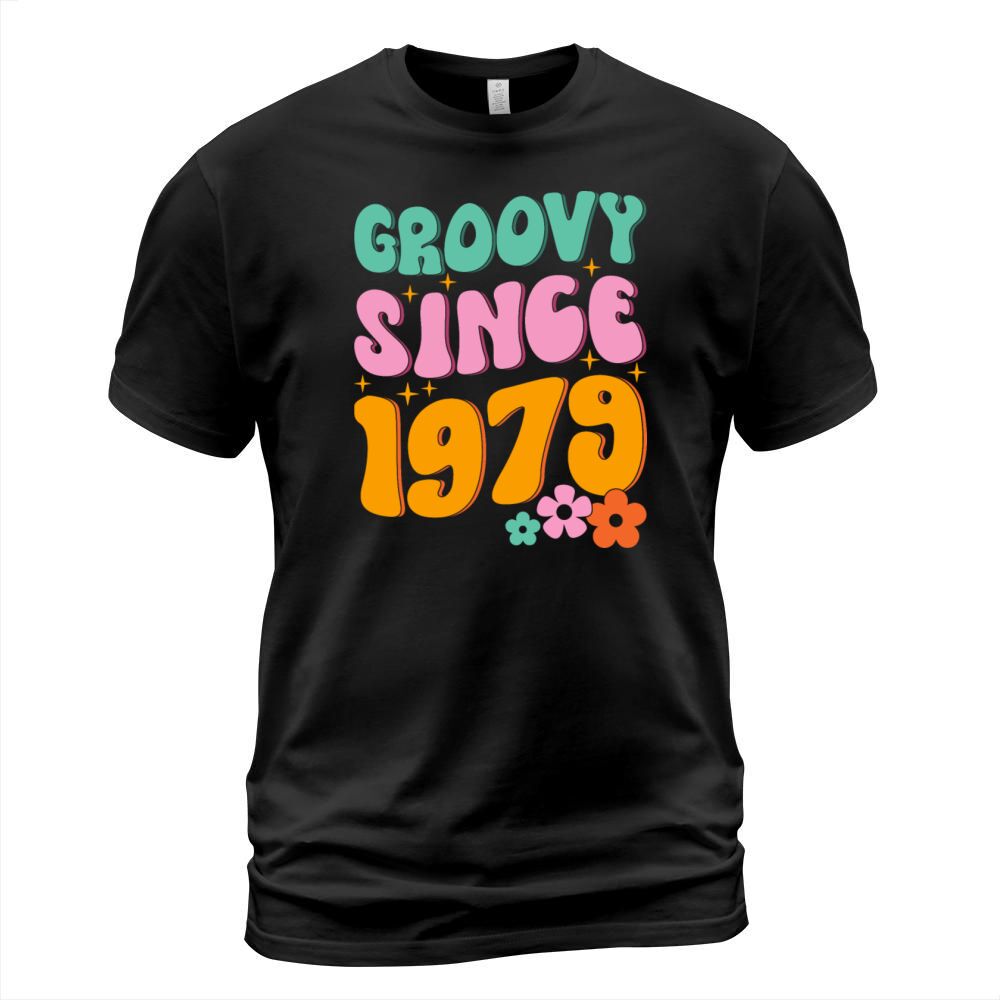 Groovy Since 1979 Hippie T-Shirt Unisex
