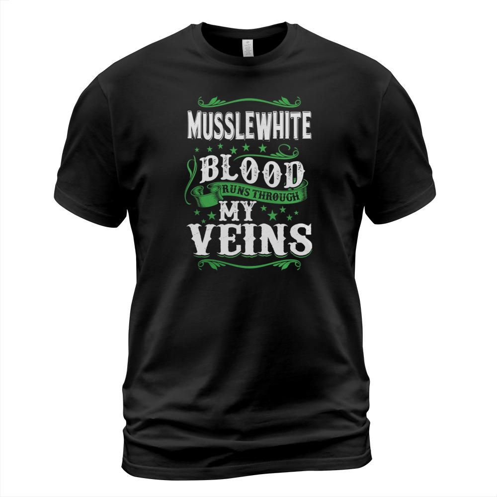 Proud To Be MUSSLEWHITE Tshirt T-Shirt Unisex