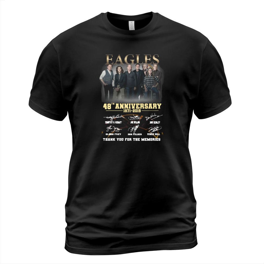 Eagles 48th anniversary 1971-2019 thank you for the memories shirt T-Shirt Unisex