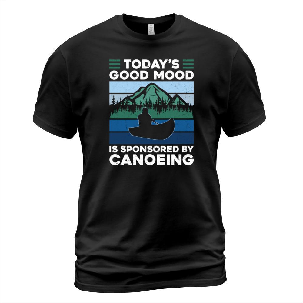 Canoe Canoeing Vintage Retro T-Shirt Unisex