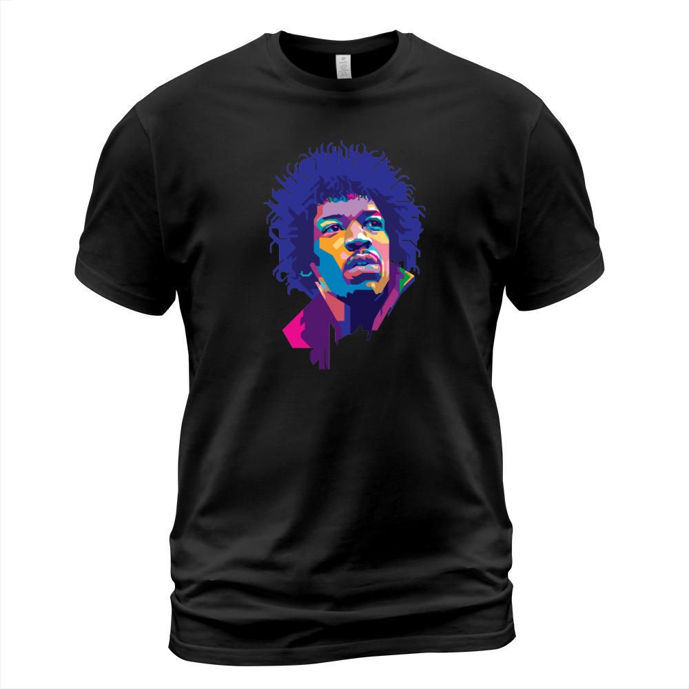 Color Jimi Hendrix T-Shirt Unisex