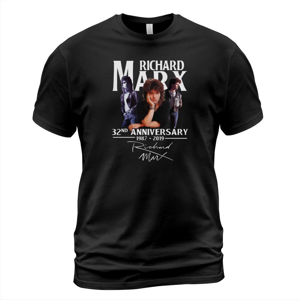 Richard Marx 32nd anniversary 1987-2019 signature shirt T-Shirt Unisex