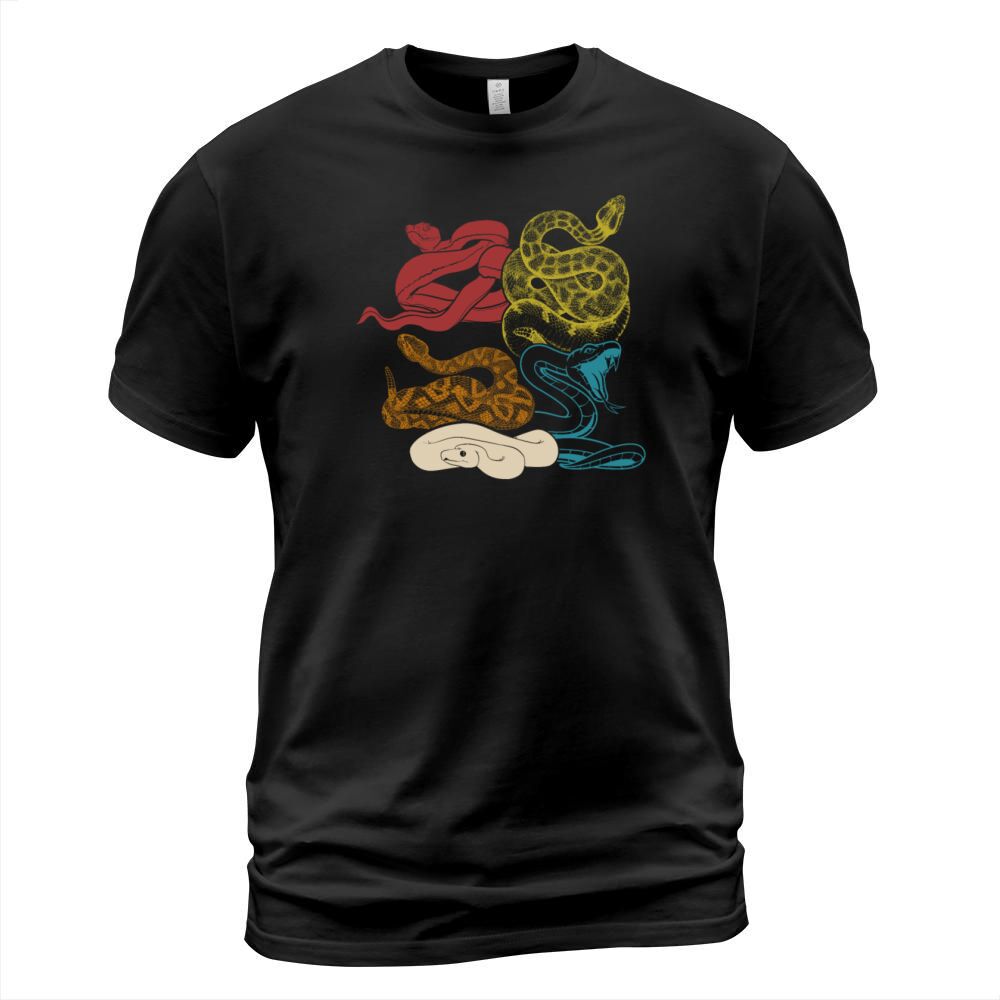 Snake Serpent Retro Vintage T-Shirt Unisex