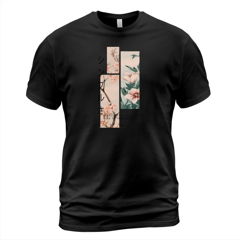 japanese quotes from anime with aesthetic art T-Shirt Unisex