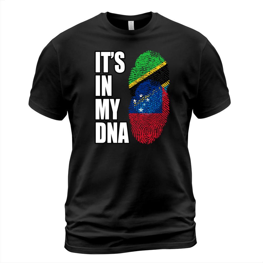 Tanzanian And Samoan Vintage Heritage DNA Flag T-Shirt Unisex
