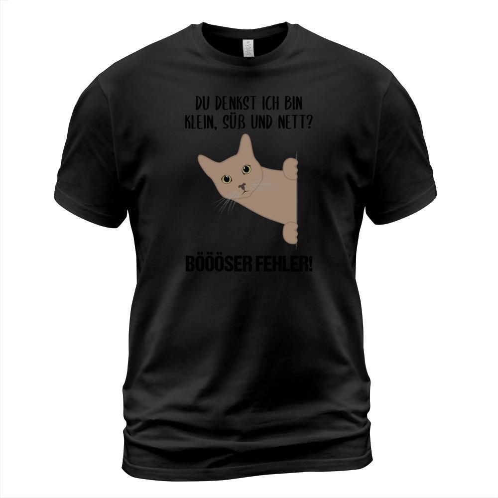 Cat Small Sweet Nice Bad Mistake Quote Gift T-Shirt Unisex