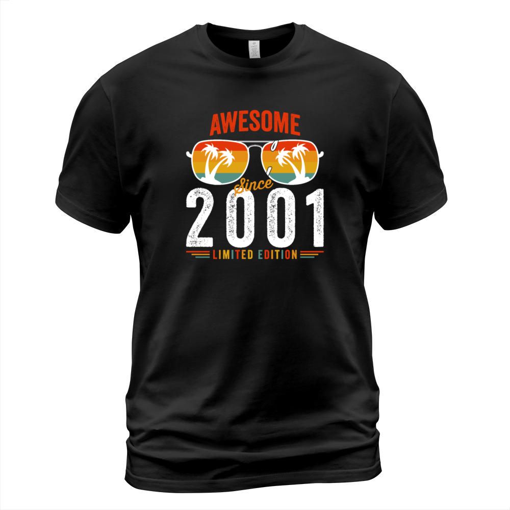 Awesome Since 2001 Birthday Retro Vintage 21 22 Ye T-Shirt Unisex