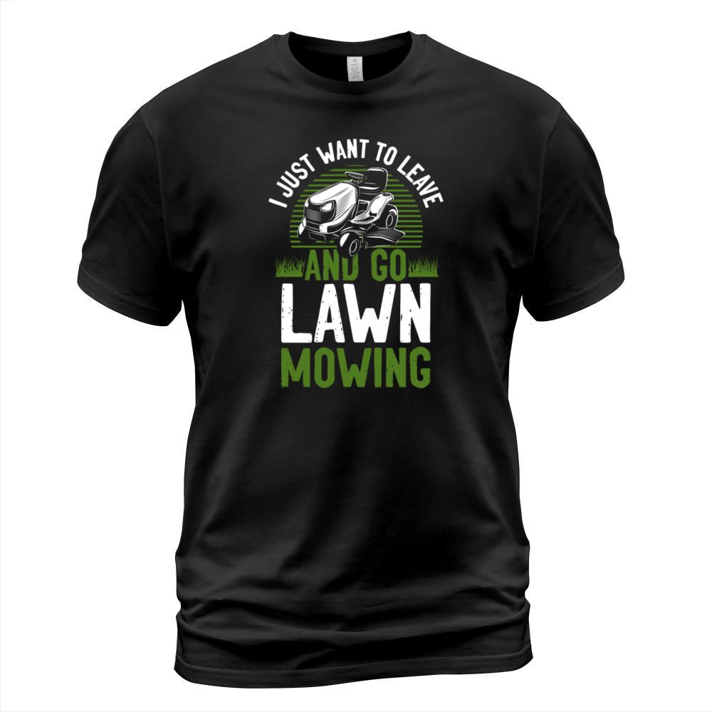 Lawn Mower Mowing Dad Father T-Shirt Unisex