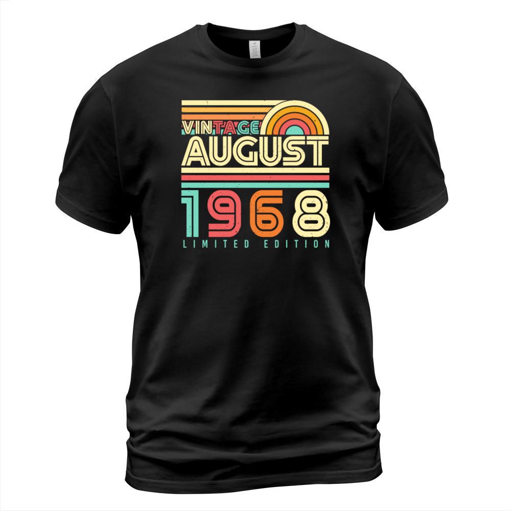 Birthday Greeting August 1968 T-Shirt Unisex