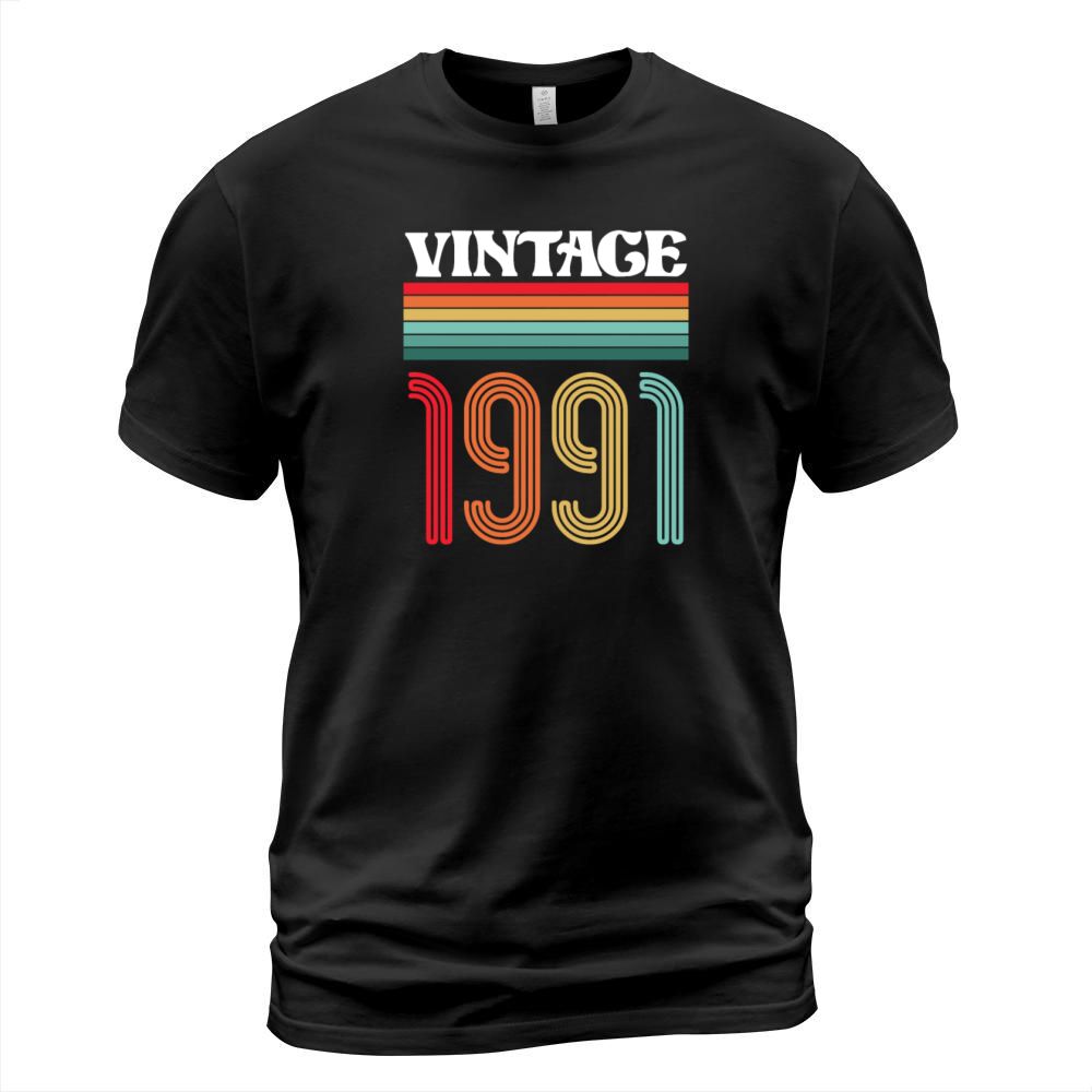 Celebrating Birth Year 1991 Vintage T-Shirt Unisex