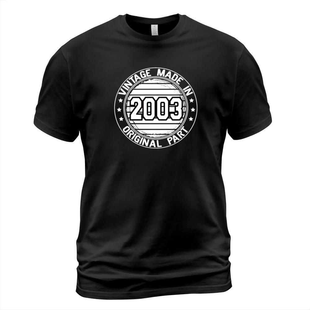 Vintage Made In 2003 Original Part Birthday 2003 T-Shirt Unisex