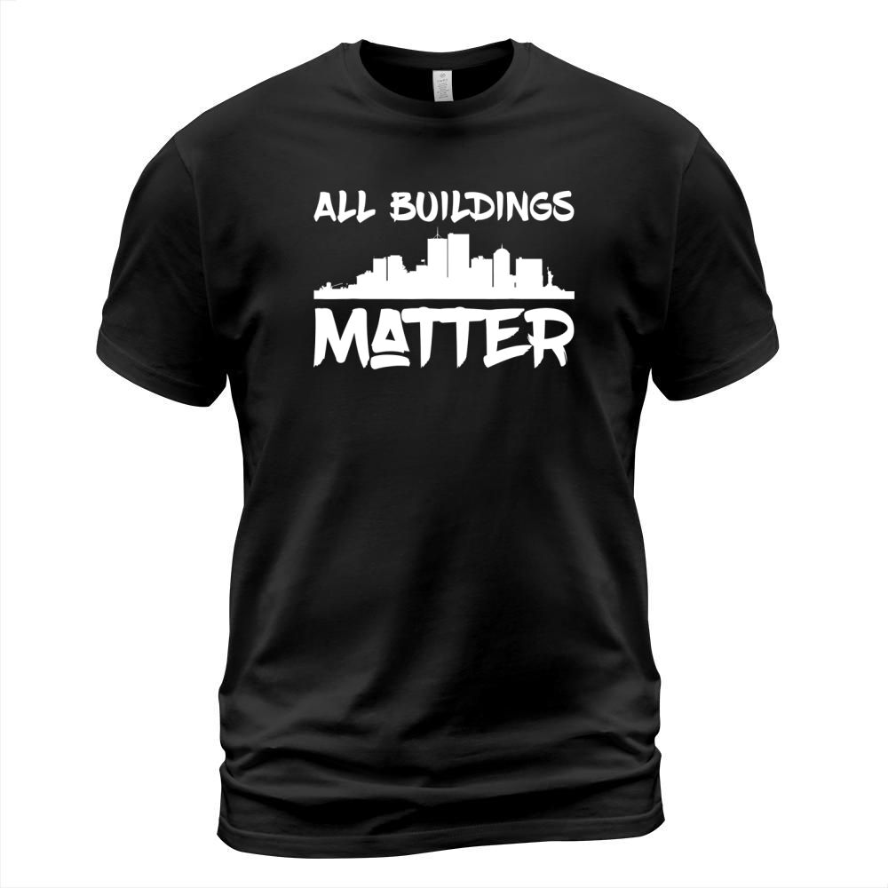 All buildings matter retro T-Shirt Unisex