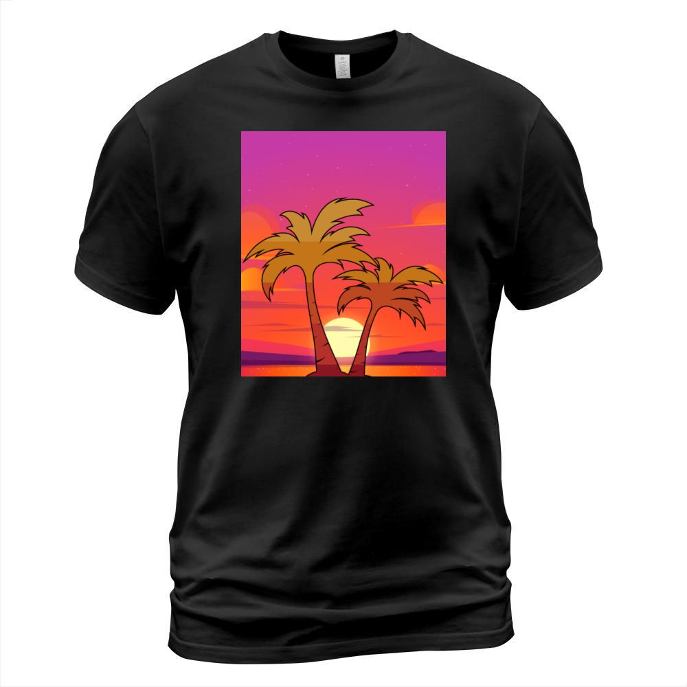 palm trees T-Shirt Unisex