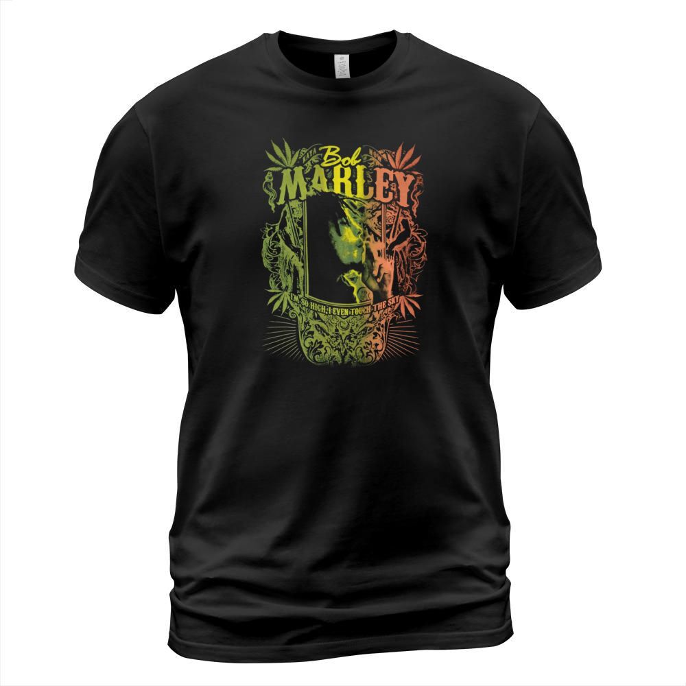 BOB MARLEY KAYA NOW BLACK T SHIRT T-Shirt Unisex