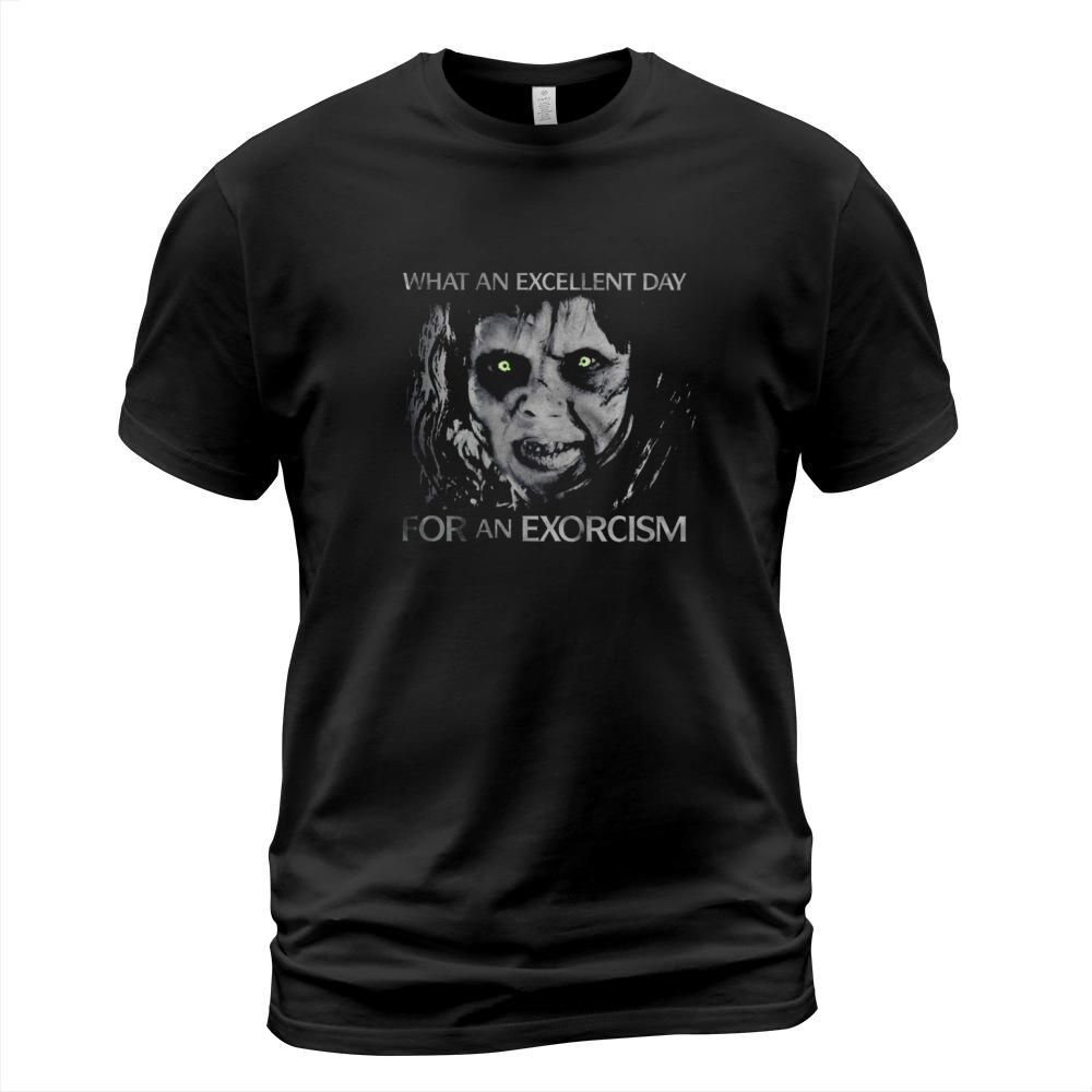 What An Excellent Day For An Exorcism Halloween T-Shirt Unisex
