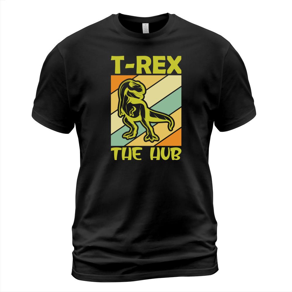 T rex the hub(1) T-Shirt Unisex
