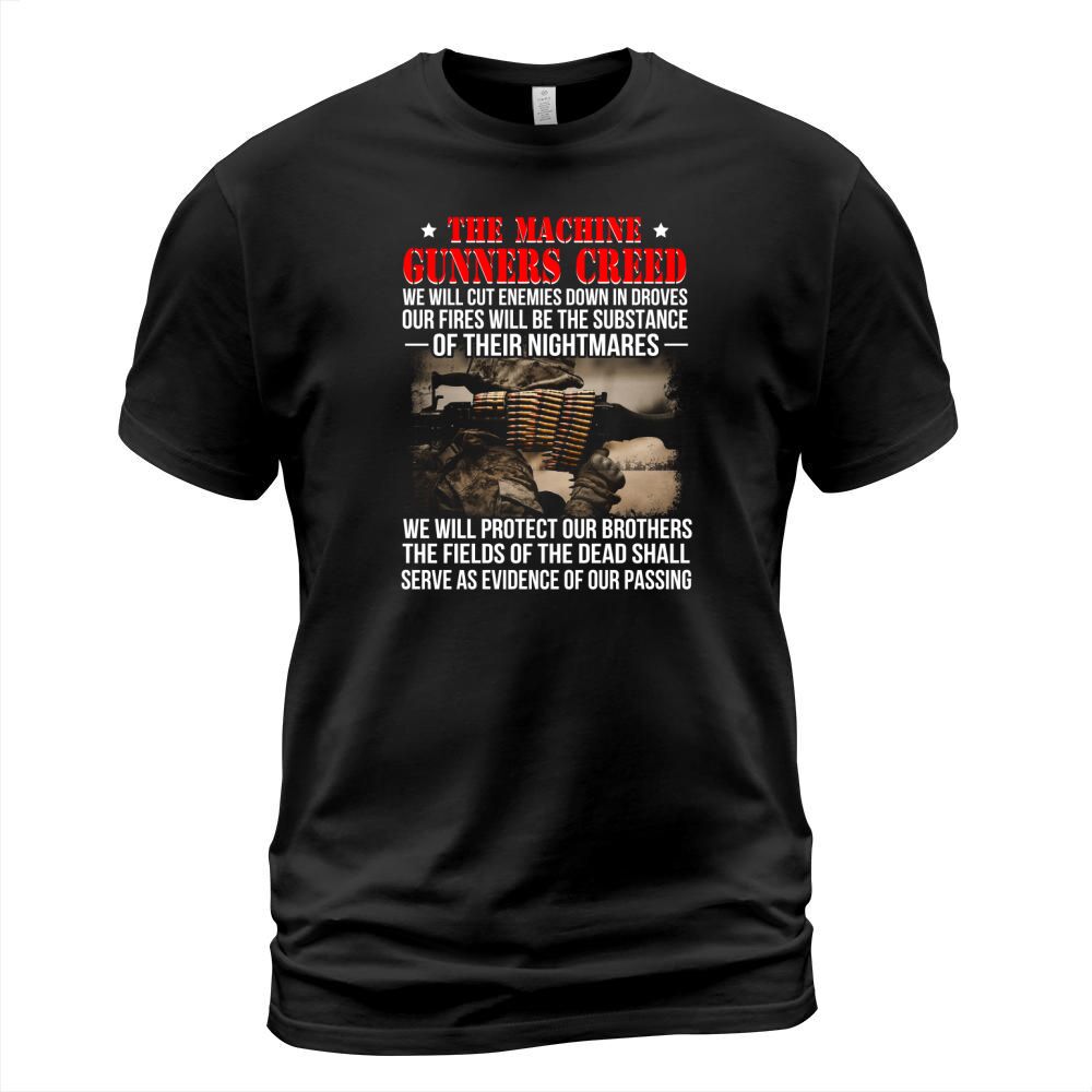 The machine gunners creed T-Shirt Unisex