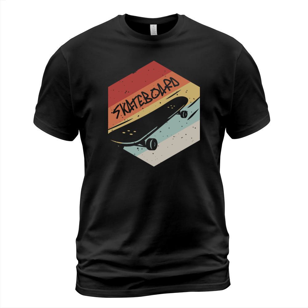 Retro Vintage Skateboard T-Shirt Unisex