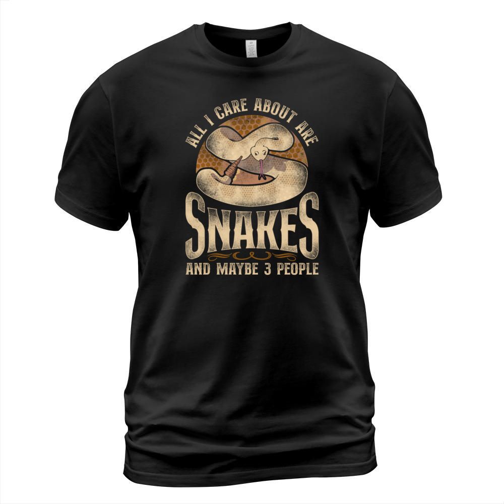 Snake Serpent Vintage All I Care T-Shirt Unisex