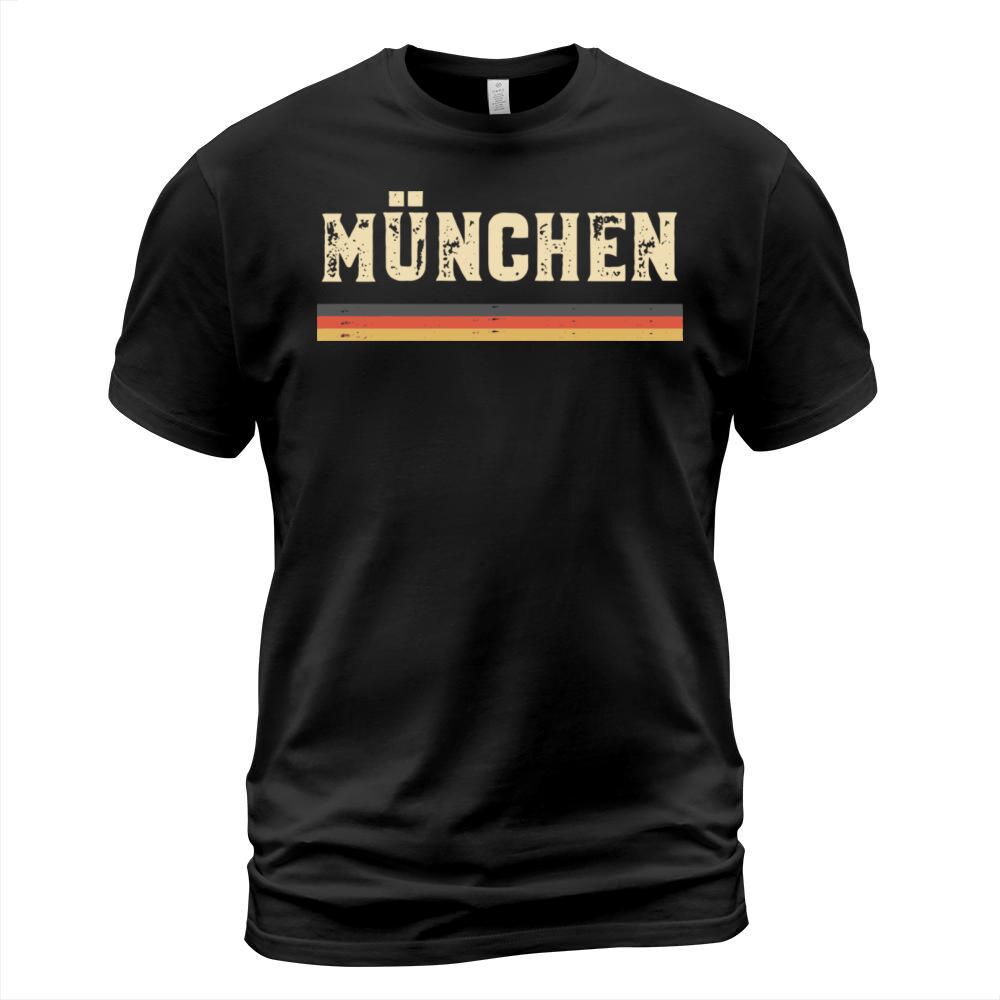 Vintage Munchen Munich National Flag T-Shirt Unisex