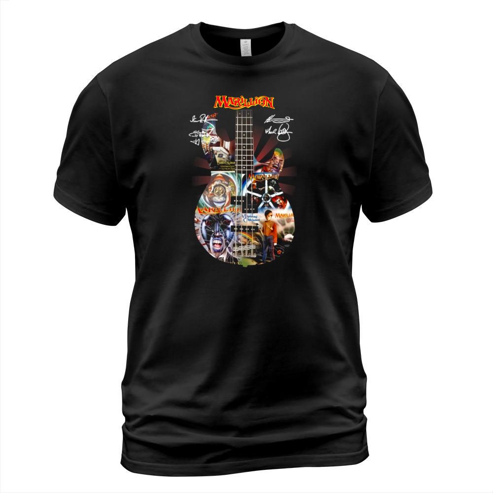 Guitarist Marillion Band Rock signatures shirt T-Shirt Unisex