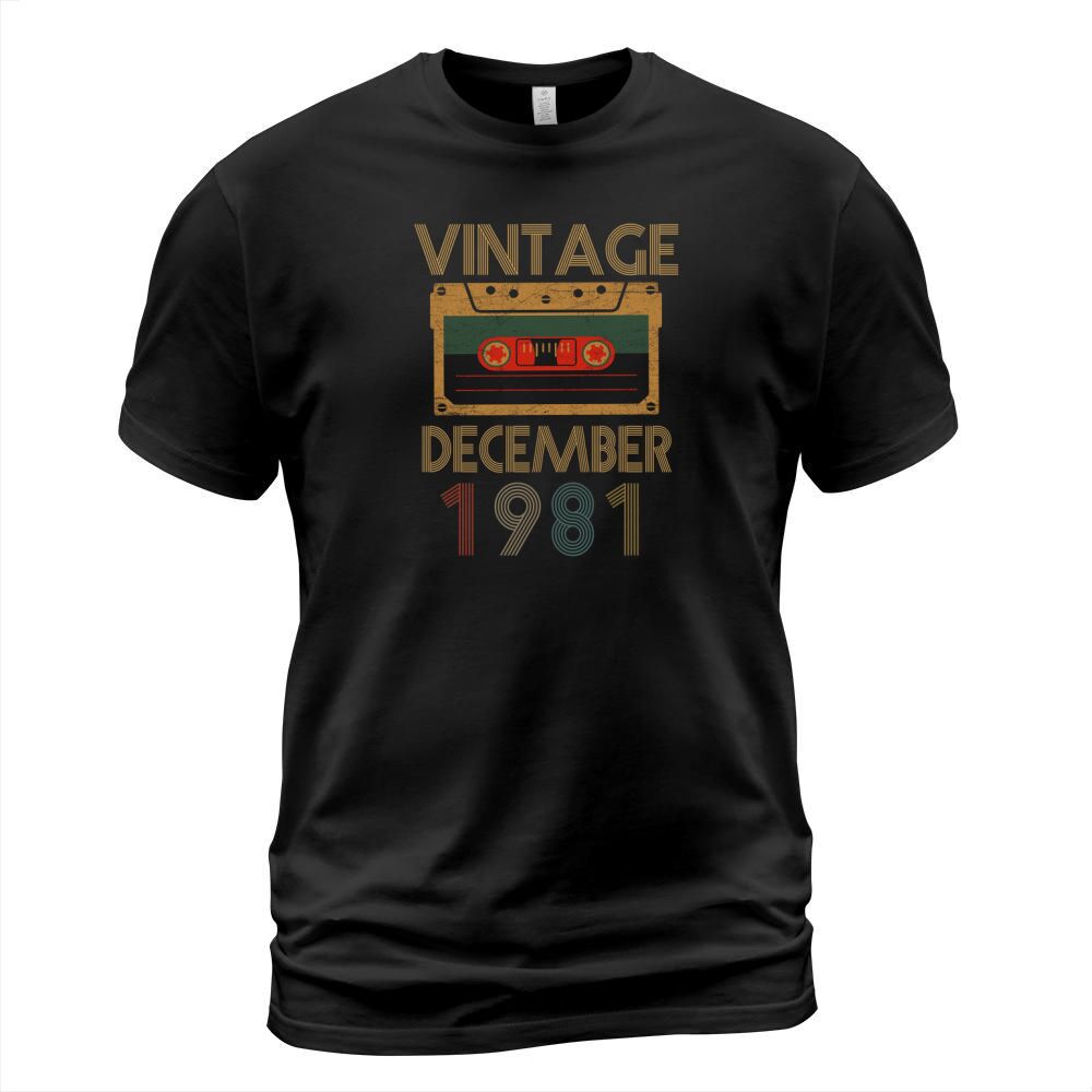 Vintage December 1981 T-Shirt Unisex