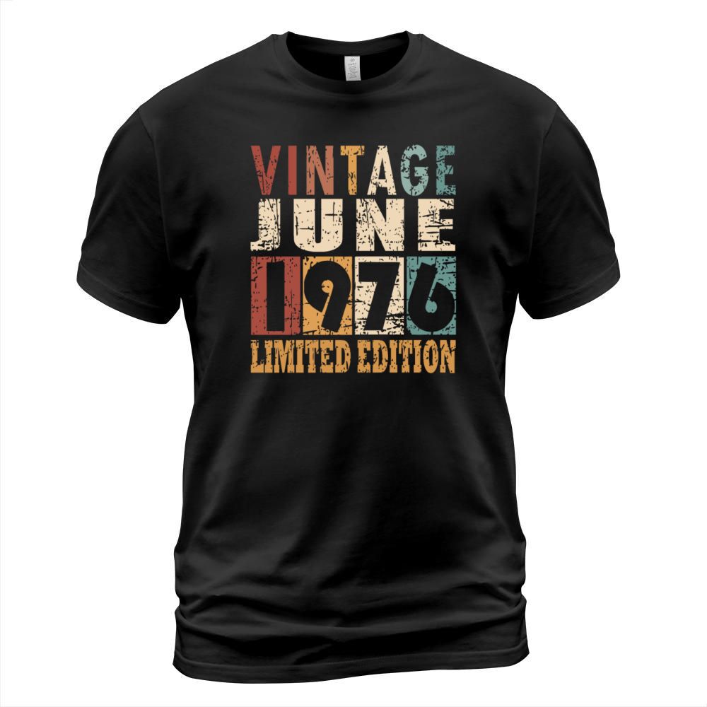 1976 vintage born in June gift T-Shirt Unisex