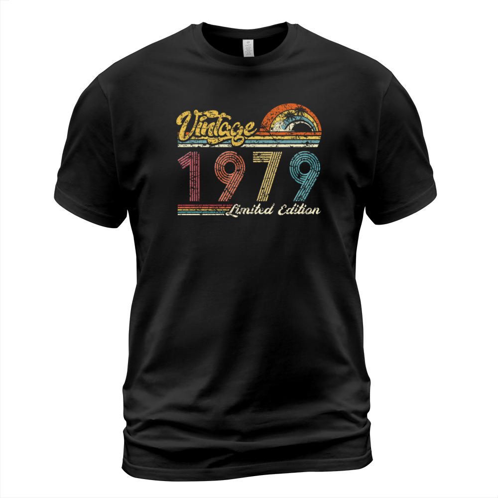 Vintage "Limited Edition" Vintage 1979 Birthday T-Shirt Unisex