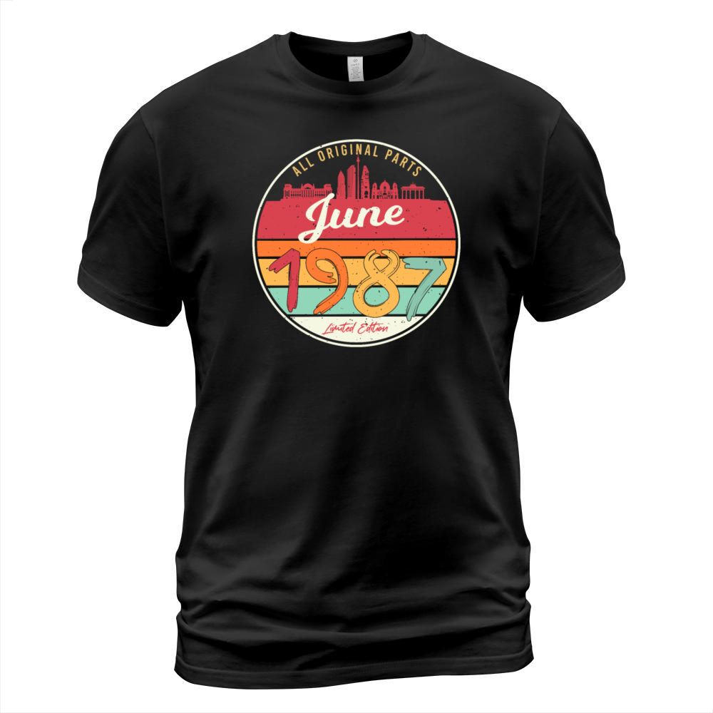 June 1987 Birthday Greeting T-Shirt Unisex
