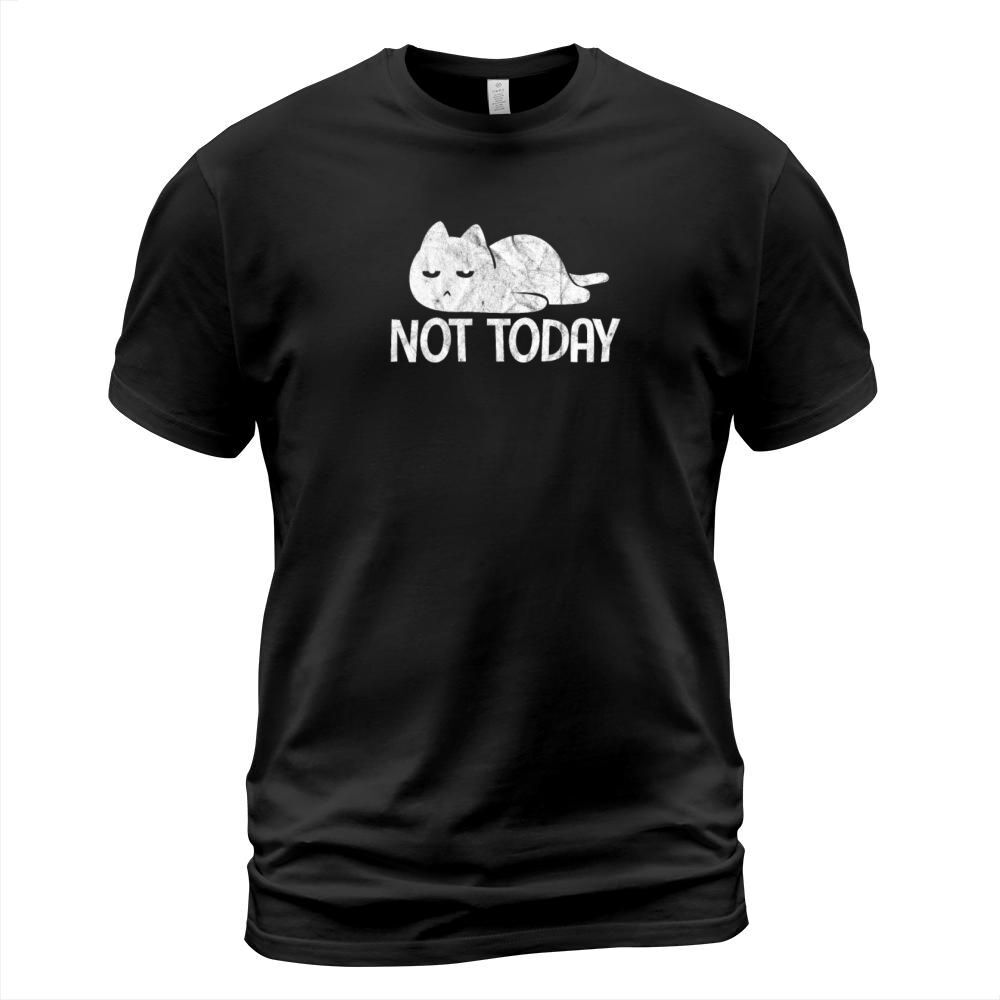 Not Today Cat Vintage T-Shirt Unisex