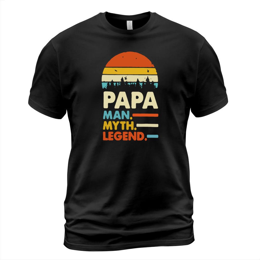 Papa man myth legend vintage shirt T-Shirt Unisex