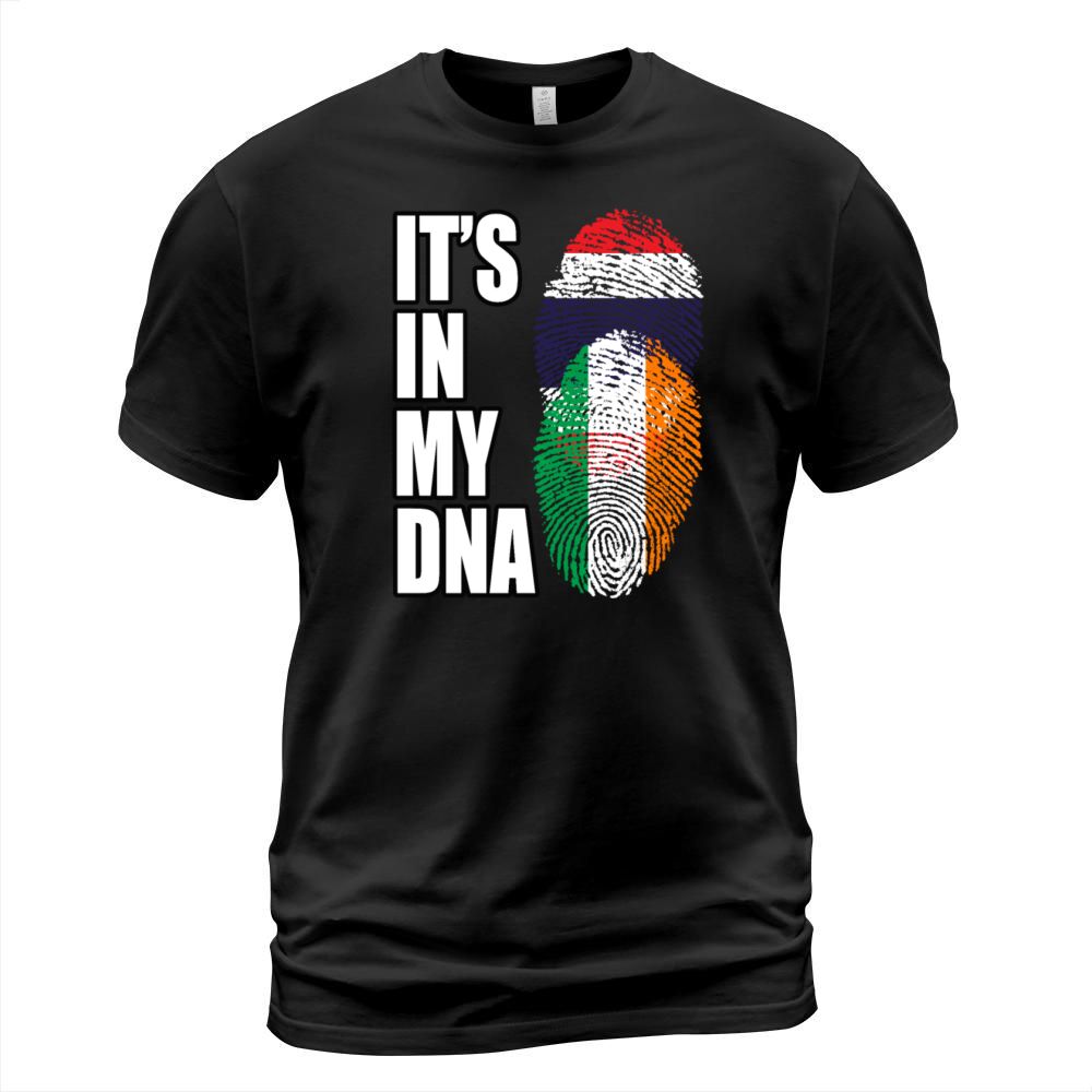 Thai And Irish Vintage Heritage DNA Flag T-Shirt Unisex