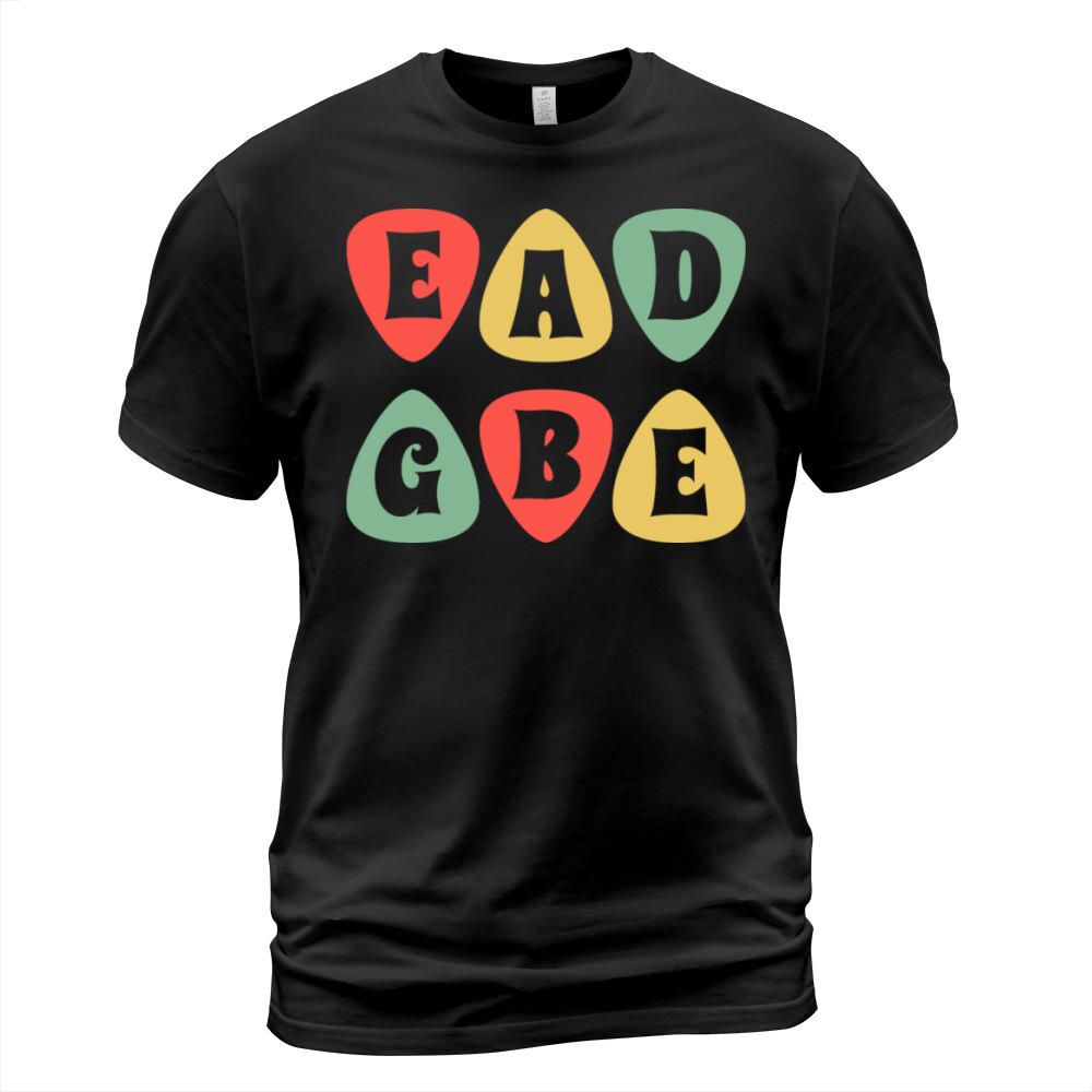 EADGBE Guitar Tuning - Vintage Musician Guitarist T-Shirt Unisex