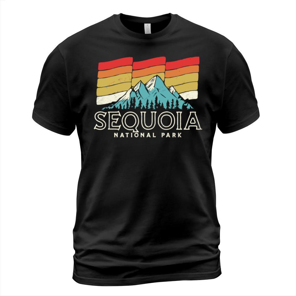 Retro Sequoia National Park Vintage T-Shirt Unisex