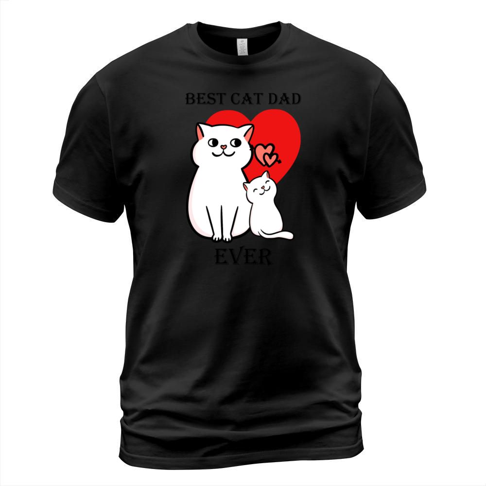 Best Cat Dad Ever T-Shirt Unisex