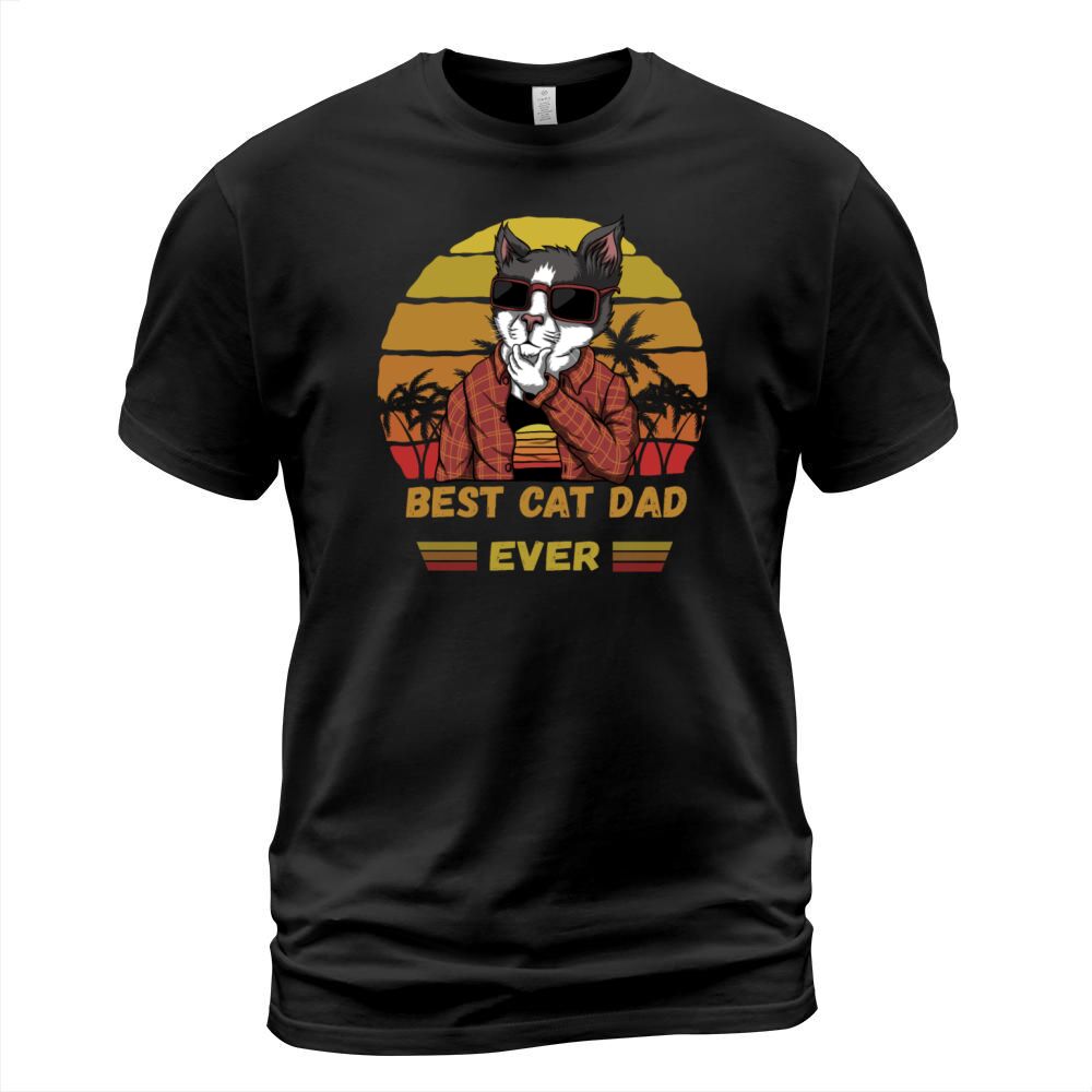 BEST CAT DAD EVER T-Shirt Unisex