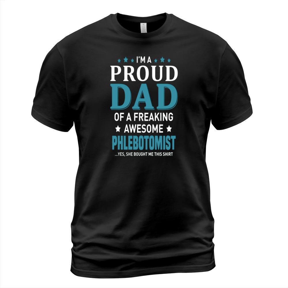 Phlebotomists Dad T-Shirt Unisex