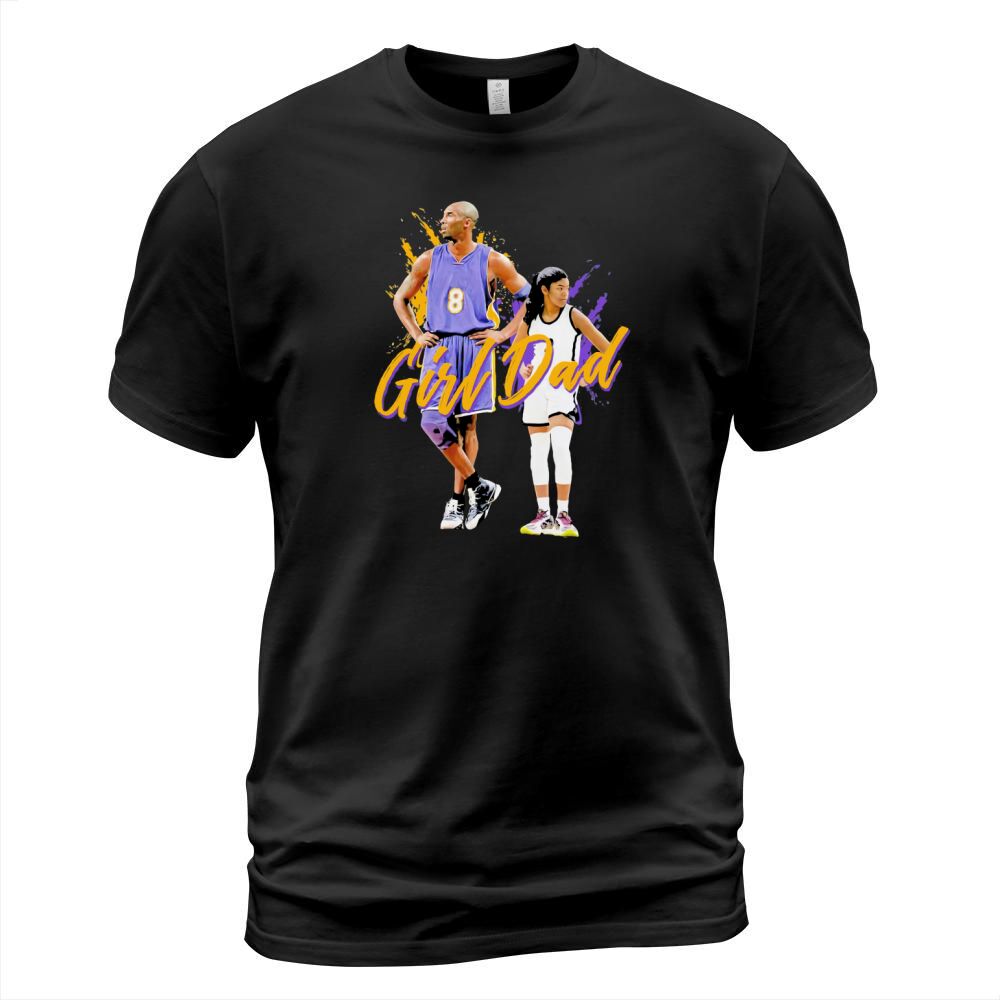 Girl Dad Kobe and Gigi Bryant Dad And Daughter Father’s Day T-Shirt Unisex