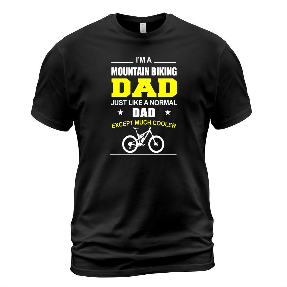 Mens Funny Mountain Bike Shirts - Mountain Biking Dad T-Shirt T-Shirt Unisex