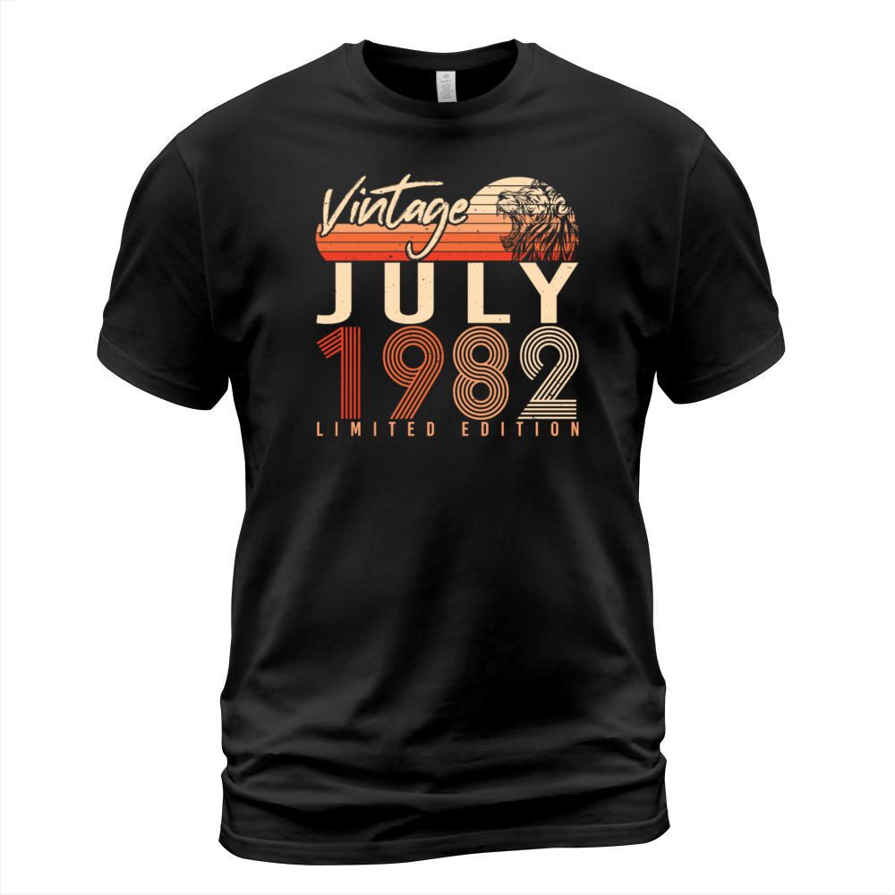 July 1982 40th Birthday T-Shirt Unisex