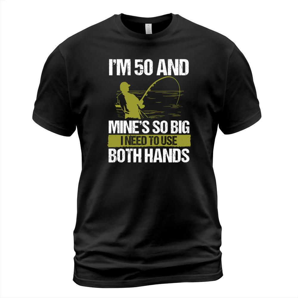 50 Year Old Fisher Funny 50th Birthday for Fishing T-Shirt Unisex