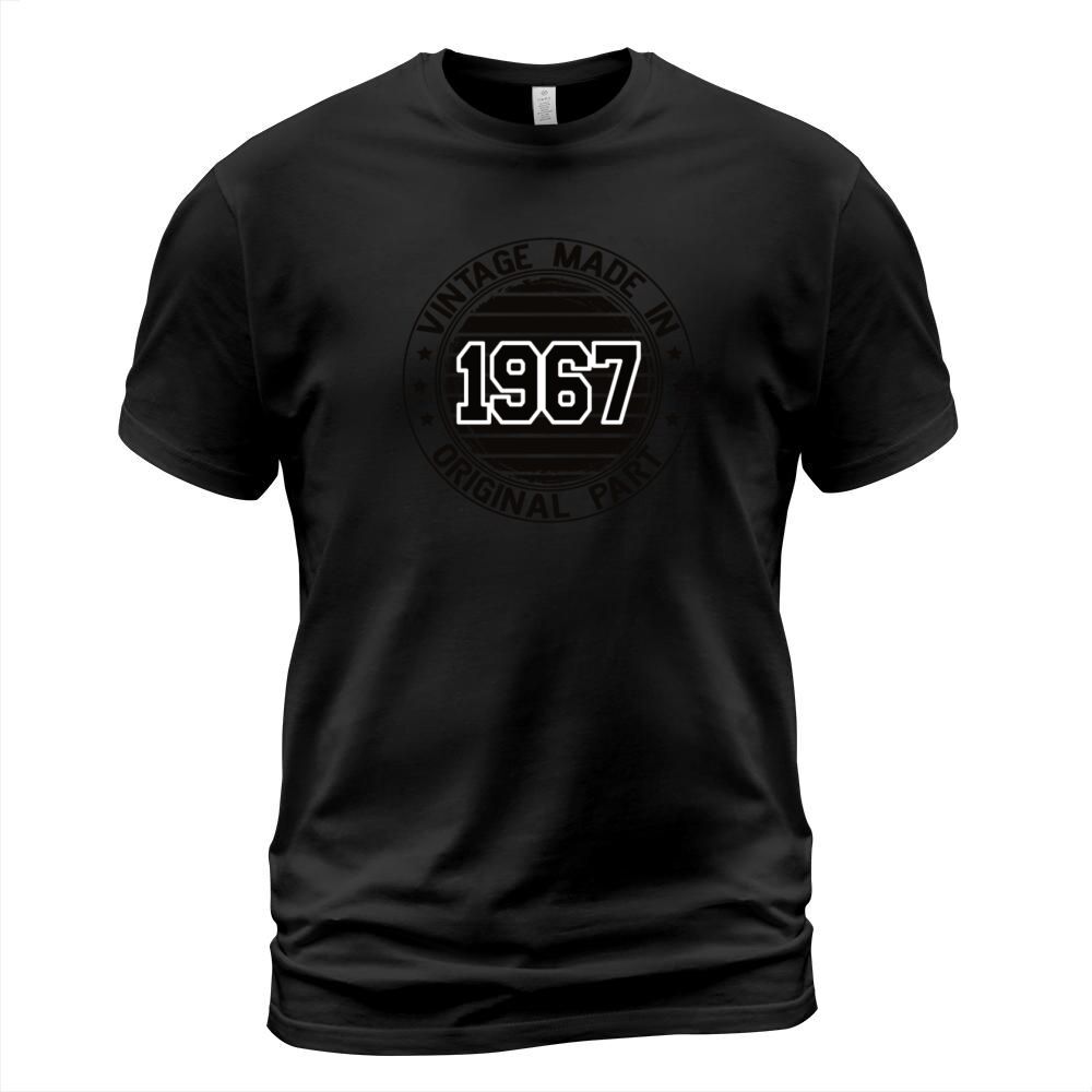 Vintage Made In 1967 Original Part Birthday 1967 T-Shirt Unisex