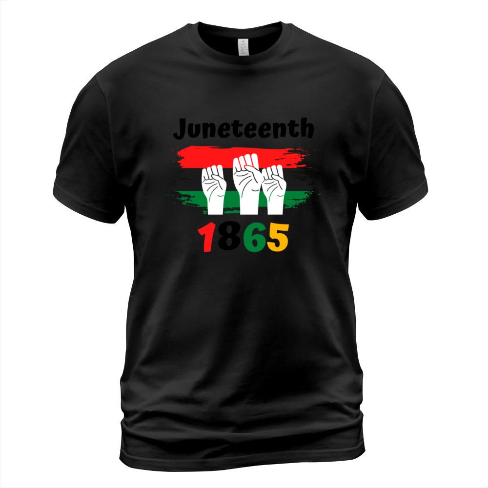 Juneteenth Words Black History Afro American T-Shirt Unisex