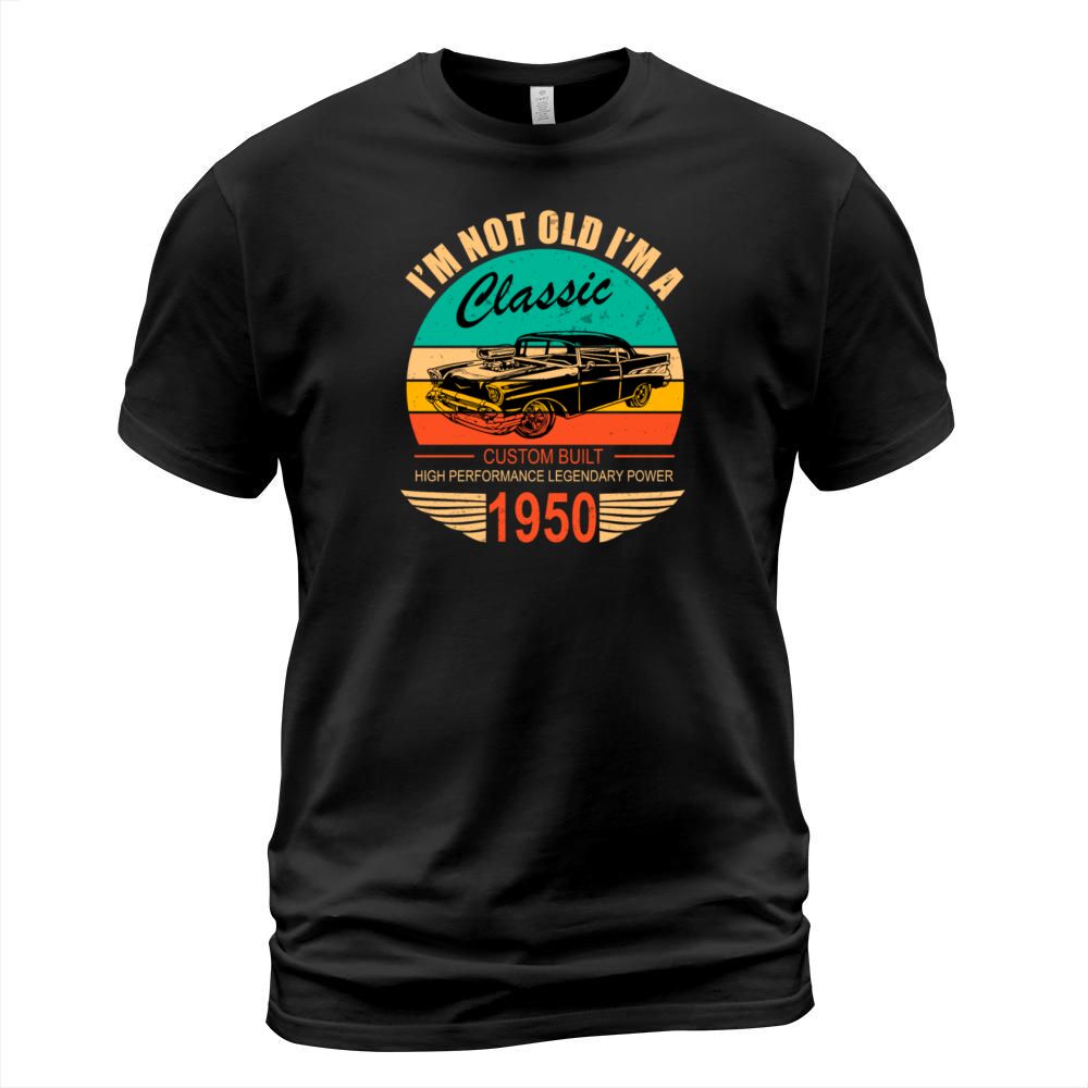 Vintage 1950 Classic Car Apparel For Legends T-Shirt Unisex
